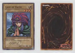 Lady of Faith Unlimited YuGiOh Metal Raiders #MRD-119 2002 3c7 - Image 3