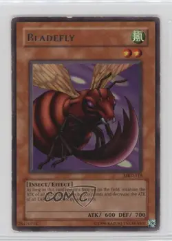 Bladefly (R) Unlimited YuGiOh Metal aiders #MRD-118 2002 0e6p - Image 1