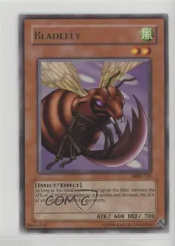 Bladefly (R) Unlimited YuGiOh Metal aiders #MRD-118 2002 gl9 - Image 1