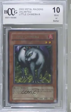 Little Chimera (R) Unlimited YuGiOh Metal aiders BCCG 10 Mint or Better 2002 0a2 - Image 1