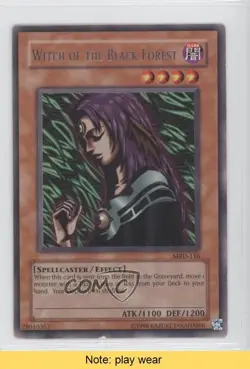 Witch of the Black Forest (R) Unlimited YuGiOh Metal aiders #MRD-116 READ fm0 - Image 1
