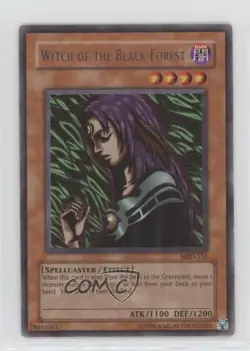 Witch of the Black Forest (R) Unlimited YuGiOh Metal aiders #MRD-116 2002 0qf6 - Image 1