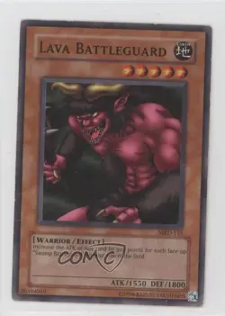 Lava Battleguard Unlimited YuGiOh Metal Raiders #MRD-115 2002 0h3w - Image 1