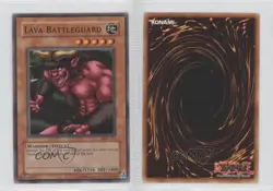 Lava Battleguard Unlimited YuGiOh Metal Raiders #MRD-115 2002 2e0 - Image 3