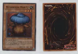 Mushroom Man #2 Unlimited YuGiOh Metal Raiders #MRD-114 2002 05k6 - Image 3