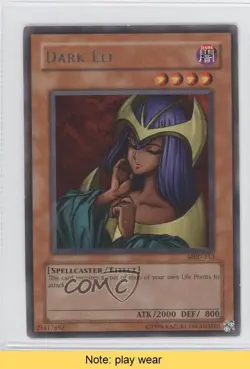 Dark Elf (R) Unlimited YuGiOh Metal aiders #MRD-113 2002 READ 0e3 - Image 1