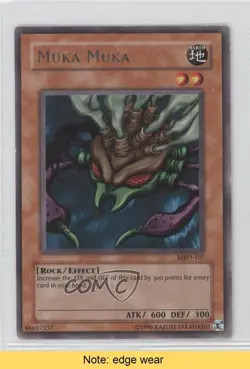 Muka Muka (R) Unlimited YuGiOh Metal aiders #MRD-107 2002 READ 1l2 - Image 1