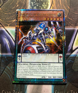 DISABLASTER THE NEGATION FORTRESS QUARTER CENTURY SECRET RARE INFO-EN026 YUGIOH! - Image 1