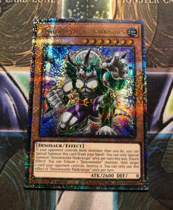 * DINOWRESTLER PANKRATOPS * QUARTER CENTURY SECRET RARE MP24-EN047 YUGIOH! - Image 1