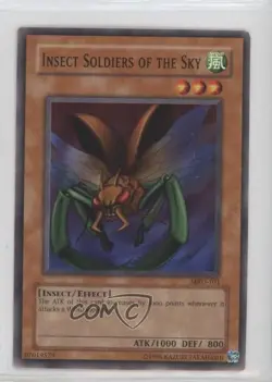 Insect Soldiers of the Sky Unlimited YuGiOh Metal Raiders #MRD-101 2002 0b2 - Image 1