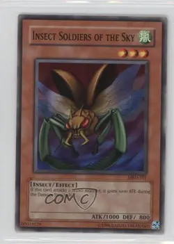 Insect Soldiers of the Sky Unlimited YuGiOh Metal Raiders #MRD-101 2002 0g4 - Image 1