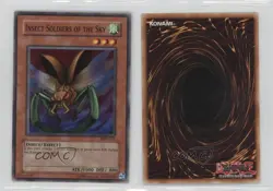 Insect Soldiers of the Sky Unlimited YuGiOh Metal Raiders #MRD-101 2002 0g4 - Image 3