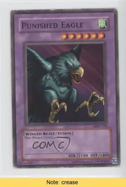 Punished Eagle Unlimited YuGiOh Metal Raiders #MRD-100 2002 READ 0b3 - Image 1