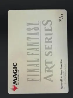 Farewell: Yumi Yaoshida - MTG Final Fantasy - Art Series #31/53 - Image 2