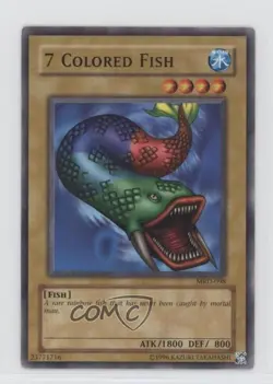 7 Colored Fish Unlimited YuGiOh Metal Raiders #MRD-098 2002 09vk - Image 1