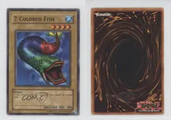 7 Colored Fish Unlimited YuGiOh Metal Raiders #MRD-098 2002 09vk - Image 3