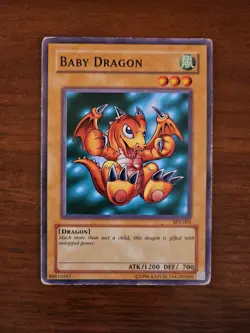 YuGiOh Starter Deck: Joey - SDJ-003 BABY DRAGON, Regular Common - Image 1