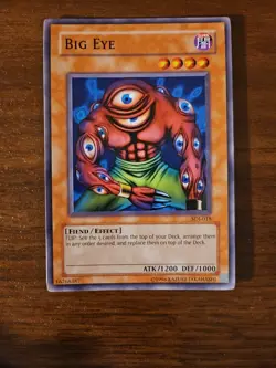 YuGiOh Starter Deck: Joey - SDJ-018 BIG EYE, Regular Common - Image 1