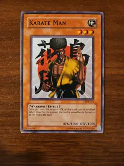 YuGiOh Starter Deck: Joey - SDJ-013 KARATE MAN, Regular Common - Image 1