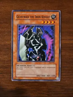 YuGiOh Starter Deck: Joey - SDJ-012 GEARFRIED THE IRON KNIGHT, Regular Common - Image 1