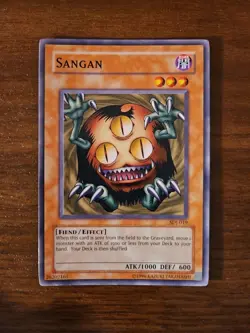 YuGiOh Starter Deck: Joey - SDJ-019 SANGAN, Regular Common - Image 1