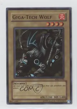 Giga-Tech Wolf Unlimited YuGiOh Metal Raiders #MRD-096 2002 0xr2 - Image 1