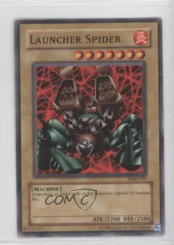 Launcher Spider Unlimited YuGiOh Metal Raiders #MRD-095 2002 0s5 - Image 1