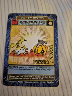 Terra Firma ST-117 - Digimon Powerblast - Digi Battle Card - Image 1