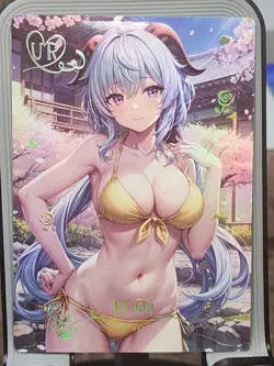 Ganyu Dream Idol Festival Card Goddess Story Anime Waifu UR UR-013 - Image 1