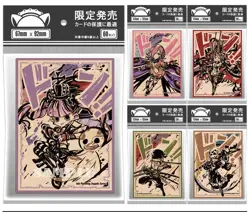 60pcs Trading Card ONE PIECE Zoro Perona Uta Law Reiju OPCG Card Sleeve 67X92mm - Image 1