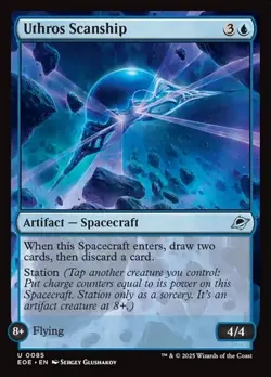 Uthros Scanship - Foil EOE NM MTG - Image 1