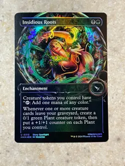 MTG NM Insidious Roots Showcase Foil [Murders at Karlov Manor] - Image 1