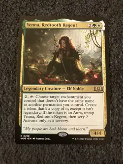 Magic The Gathering MTG - Yenna, Redtooth Regent - WOE - Image 1