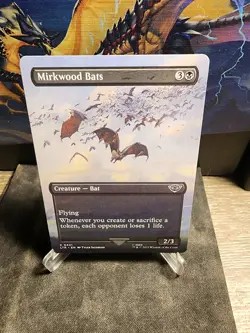 MTG - Mirkwood Bats - Borderless 0421 - The Lord of the Rings - Regular - Image 1