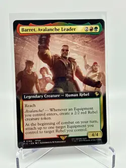 Barret, Avalanche Leader #79 | NM | Final Fantasy Commander FIC | MTG - Image 1
