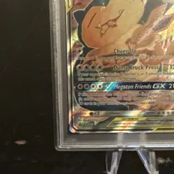 2019 POKEMON SM BLACK STAR PROMO #SM169 FULL ART/EEVEE & SNORLAX GX PSA 10 - Image 2