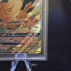 2019 POKEMON SM BLACK STAR PROMO #SM169 FULL ART/EEVEE & SNORLAX GX PSA 10 - Image 3
