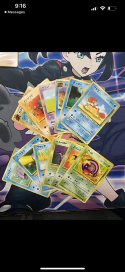 Vintage Pokemon Complete Fossil & Jungle Common & Uncommon Japanese Lot NM-LP - Image 2