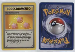 Revive Italian Pokemon Base Set #89 1999 10cj - Image 3