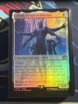 MTG - Final Fantasy: Ultima, Origin of Oblivion R 0002 Foil - Image 1