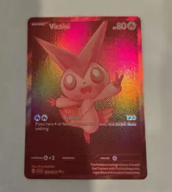 Pokemon RED VICTINI 171/086 - Black Bolt/White Flare - Full Art - PACK FRESH *** - Image 1