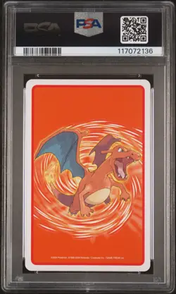 2004 POKEMON FIRERED VERSION PLAYING CARDS JACK OF CLUBS SNORLAX PSA 10 - Image 2