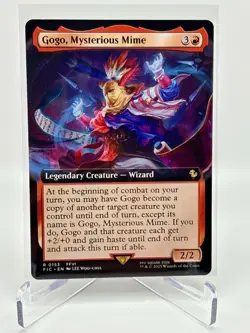 Gogo Mysterious Mime Extended Art - Final Fantasy MTG NM!!! - Image 1