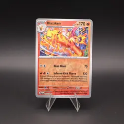 Torchic Combusken Blaziken Set Holo & Reverse Holo NM Pokemon Destined Rivals - Image 4