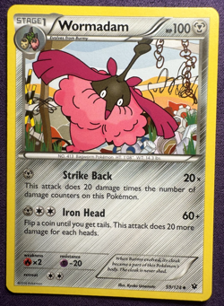 Wormadam Regular 59/124 - Fates Collide - 2016 - Pokemon TCG - Image 1
