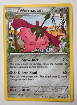 Wormadam Regular 59/124 - Fates Collide - 2016 - Pokemon TCG - Image 1