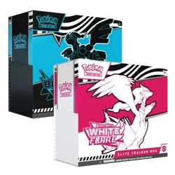 Pokemon TCG Scarlet & Violet Black Bolt and White Flare Elite Trainer Box Bundle - Image 2