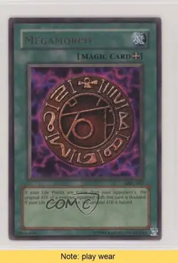 Megamorph Unlimited YuGiOh Magic Ruler Booster #MRL-061 2002 READ u3f - Image 1