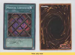 Magical Labyrinth Unlimited YuGiOh Magic Ruler Booster #MRL-059 2002 READ 1a1 - Image 3