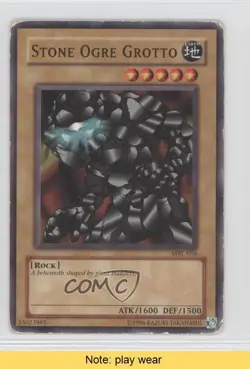 Stone Ogre Grotto Unlimited YuGiOh Magic Ruler Booster #MRL-058 2002 READ 1a1 - Image 1